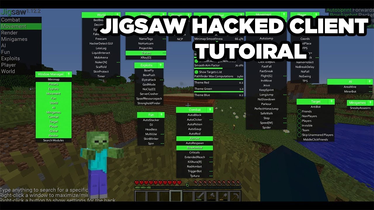 What Are The Best Minecraft Hacked Clients
